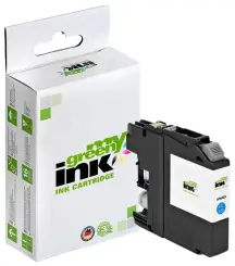 Kompatibel zu Brother LC123C Cyan ca. 600 Seiten, (My Green) 