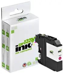 Kompatibel zu Brother LC123M Magenta ca. 600 Seiten, (My Green) 