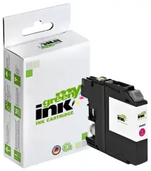 Kompatibel zu Brother LC125M Magenta ca. 1.200 Seiten, (My Green) 