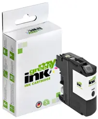 Kompatibel zu Brother LC127BK Schwarz ca. 1.200 Seiten, (My Green) 