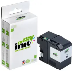 Kompatibel zu Brother LC129BK Schwarz ca. 2.400 Seiten, (My Green) 