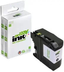 Kompatibel zu Druckerpatrone LC22EBK für Brother Schwarz ca. 2.400 Seiten, (My Green) 