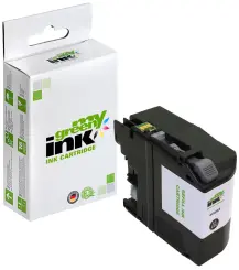 Kompatibel zu Brother LC22UBK Schwarz ca. 2.400 Seiten, (My Green) 