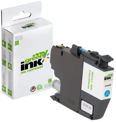 Kompatibel zu Brother LC3213C Cyan ca. 400 Seiten, (My Green) 