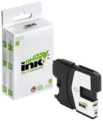 My Green Toner Tintenpatrone für Brother LC980M LC1100M Magenta ca. 700 Seiten 