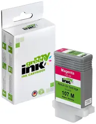 Kompatibel zu Canon PFI-107M 6707B001 Magenta ca. 130 ml (My Green) 