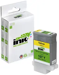 Kompatibel zu Canon PFI107Y 6708B001 Gelb ca. 130 ml (My Green) 