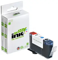 Kompatibel zu Canon BCI3C BCI6C Cyan ca. 280 Seiten, (My Green) 