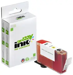 Kompatibel zu Canon BCI-3Y BCI-6Y Gelb ca. 210 Seiten, (My Green) 