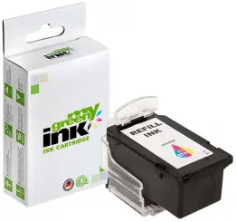 Kompatibel zu Canon CL-576XL 5441C001 CMY ca. 300 Seiten, (My Green) 