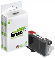 Alternativ Tintenpatrone für Canon CLI8BK Schwarz ca. 400 Seiten  (My Green Toner) 