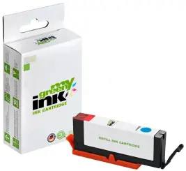 Kompatibel zu Canon CLI-581CXXL 1995C001 Cyan ca. 820 Seiten, (My Green) 