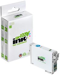 My Green Toner Tintenpatrone für Epson C13T07124010 T0712 Cyan ca. 345 Seiten 