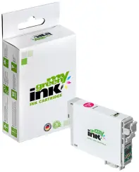 Kompatibel zu Epson T0713 C13T07134010 Magenta ca. 250 Seiten, (My Green) 