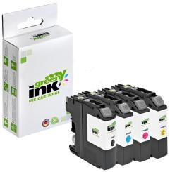 My Green Toner Tintenpatrone/n für Brother LC123VAL 4 farben je ca. 