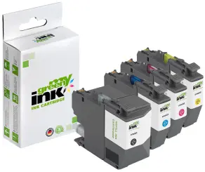 Kompatibel zu Brother LC3219XLVAL My DR KIT BK+ C+M+Y (My Green) 