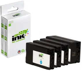 Kompatibel zu HP963 6ZC70AE Green KITBK+ C+M+Y (My Green) 