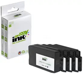 Kompatibel zu HP951XL C2P43AE KITBK+ C+M+Y (My Green) 