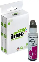 Alternativ Tintenflasche für Canon GI-51M / 4547C001 Magenta Inhalt 70 ml  (My Green Toner) 