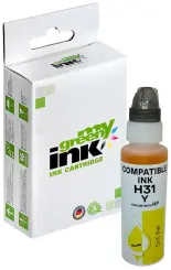 Alternativ Toner Tintenflasche für HP 1VV28AE / 31 Yellow Inhalt 70 ml  (My Green Toner) 