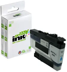 Kompatibel zu Brother LC3237C Cyan 1.500 Seiten, (My Green) 