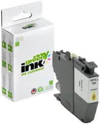 Alternativ Tintenpatrone für Brother LC-422XLY Yellow ca. 1.500 Seiten (My Green Toner) 