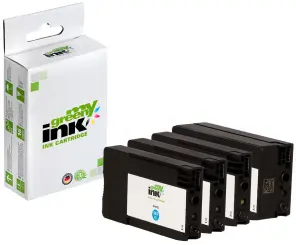 Kompatibel zu HP963XL 3YP35AE KIT BK+C+M+Y 1 x 2.000 Seiten, 3 x 1.600 Seiten, (My Green) 