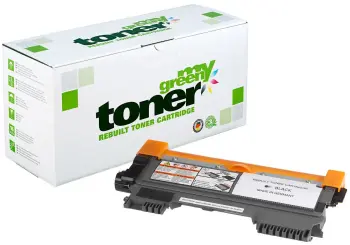 Kompatibel zu Brother TN-2010 TN-2220 Schwarz ca. 2.600 Seiten, (My Green) 