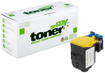 Alternativ Toner für Epson C13S050747 Yellow ca. 8.000 Seiten  (My Green Toner) 