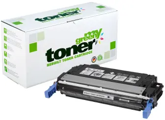 Kompatibel zu HP CB400A Schwarz ca. 7.500 Seiten, (My Green) 