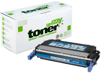 Kompatibel zu HP CB401A Cyan ca. 7.500 Seiten, (My Green) 