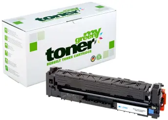 Alternativ Toner für HP CF401X Cyan ca. 2.300 Seiten  (My Green Toner) 