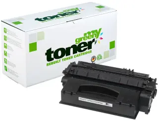 Kompatibel zu HP Q7553X Schwarz ca. 7.000 Seiten, (My Green) 