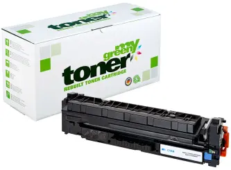 Alternativ Toner für HP W2031A/415A Cyan ca. 2.100 Seiten  (My Green Toner) 