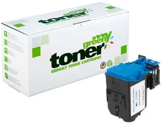 Alternativ Toner für Konica Minolta A0X5450 Cyan ca. 6.000 Seiten  (My Green Toner) 