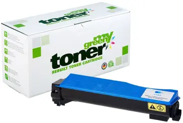 Alternativ Toner für Kyocera TK-540C Cyan ca. 4.000 Seiten  (My Green Toner) 