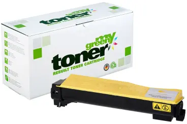 Alternativ Toner für Kyocera TK-540Y Yellow ca. 4.000 Seiten  (My Green Toner) 