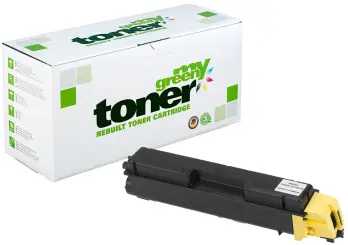 Alternativ Toner für Kyocera TK-580Y Yellow ca. 2.800 Seiten  (My Green Toner) 