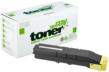 Alternativ Toner für Kyocera TK-8600Y Yellow ca. 20.000 Seiten  (My Green Toner) 