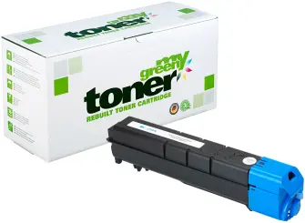 Kompatibel zu Kyocera TK-8705C Cyan ca. 30.000 Seiten, (My Green Toner) 