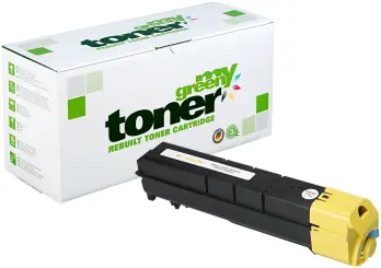 Kompatibel zu Kyocera TK-8705Y Gelb ca. 30.000 Seiten, (My Green Toner) 