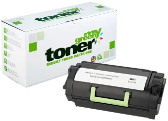 Kompatibel zu Lexmark 62D2H00 Schwarz ca. 25.000 Seiten, (My Green Toner) 