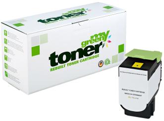 My Green Toner für Lexmark 80C2HY0 Yellow ca. 3.000 Seiten 