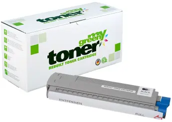 Kompatibel zu Oki 44059108 Schwarz ca. 8.000 Seiten, (My Green) 
