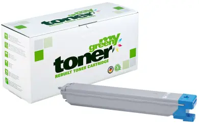 Kompatibel zu Samsung CL-T-C808S Cyan ca. 20.000 Seiten, (My Green Toner) 