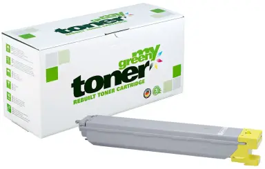 Kompatibel zu Samsung CL-T-Y808S Gelb ca. 20.000 Seiten, (My Green Toner) 