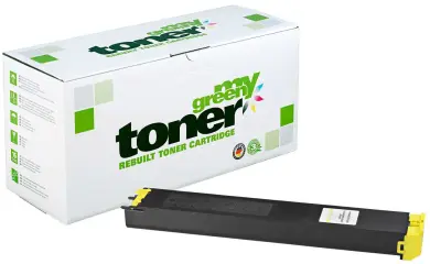 Alternativ Toner für Sharp MX-23GTYA Yellow ca. 10.000 Seiten  (My Green Toner) 