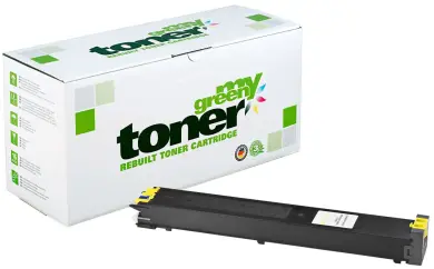 Alternativ Toner für Sharp MX-51GTYA Yellow ca. 18.000 Seiten  (My Green Toner) 