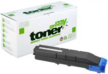 Alternativ Toner für Utax 654510011 Cyan ca. 20.000 Seiten  (My Green Toner) 